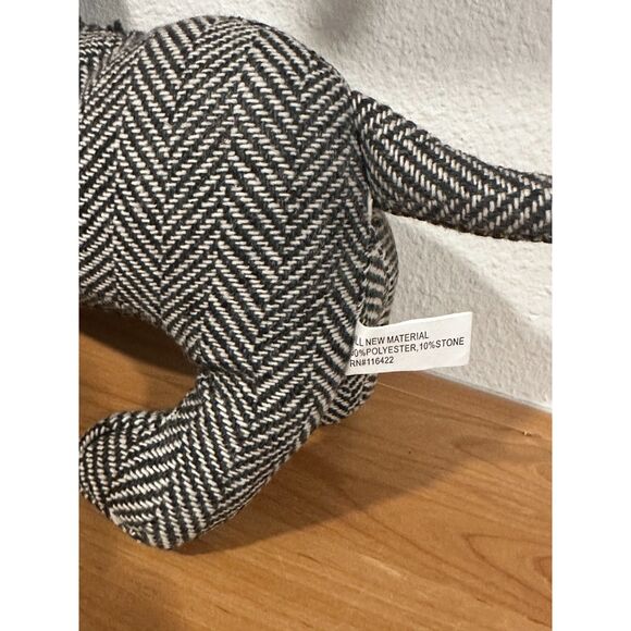 Dachshund Christmas Decorative Plush-Weighted Doorstop NWT - Picture 5 of 6